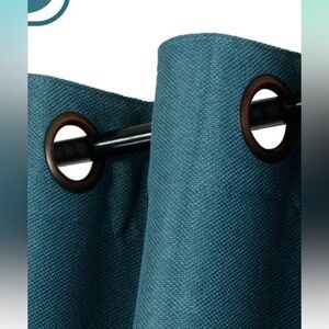 1 BLACKOUT CURTAIN PANEL. New. H. VERSAILTEX 52”x 63”.Copper grommets. Warranty